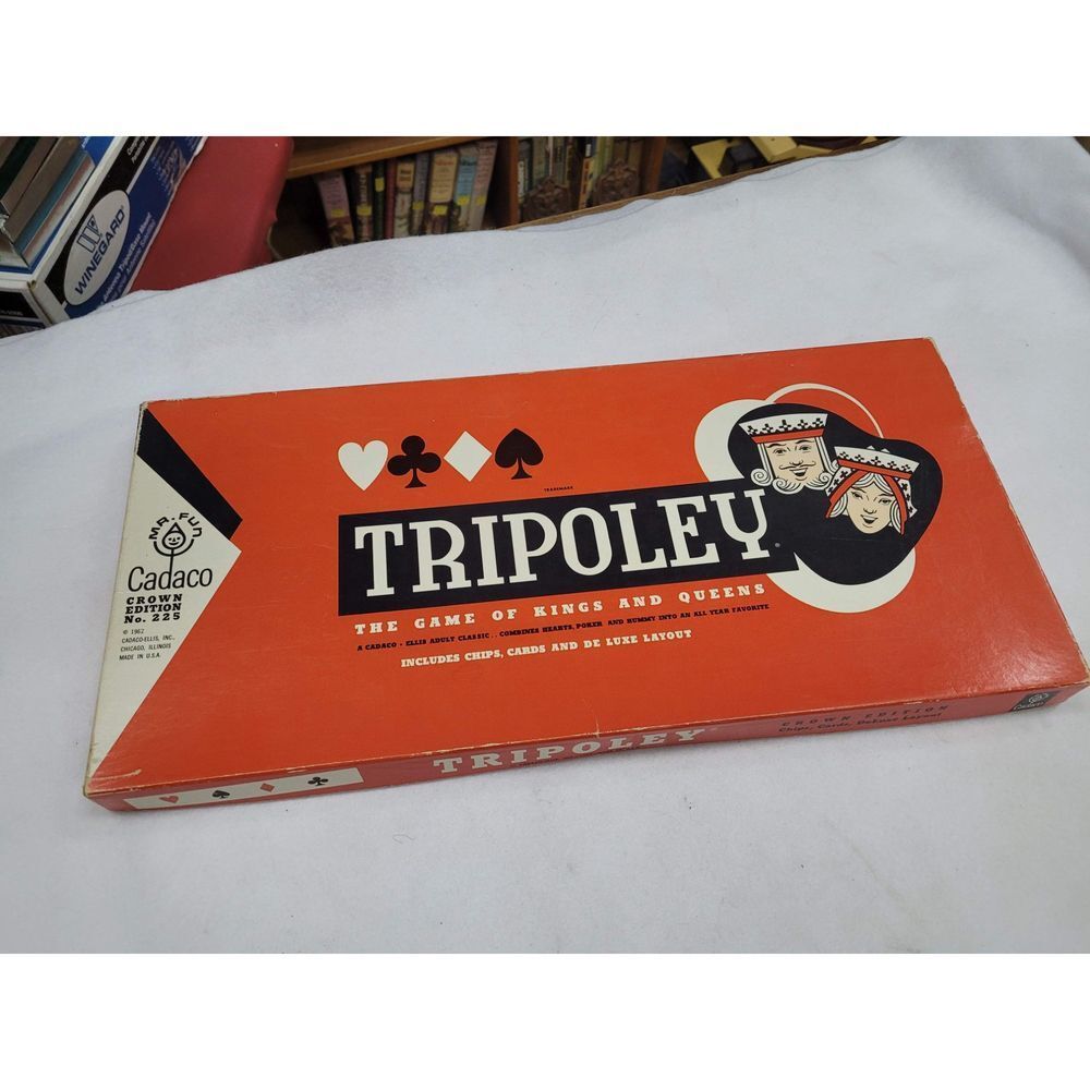 1962 Tripoley Crown Edition No.225 Edition by Cadaco